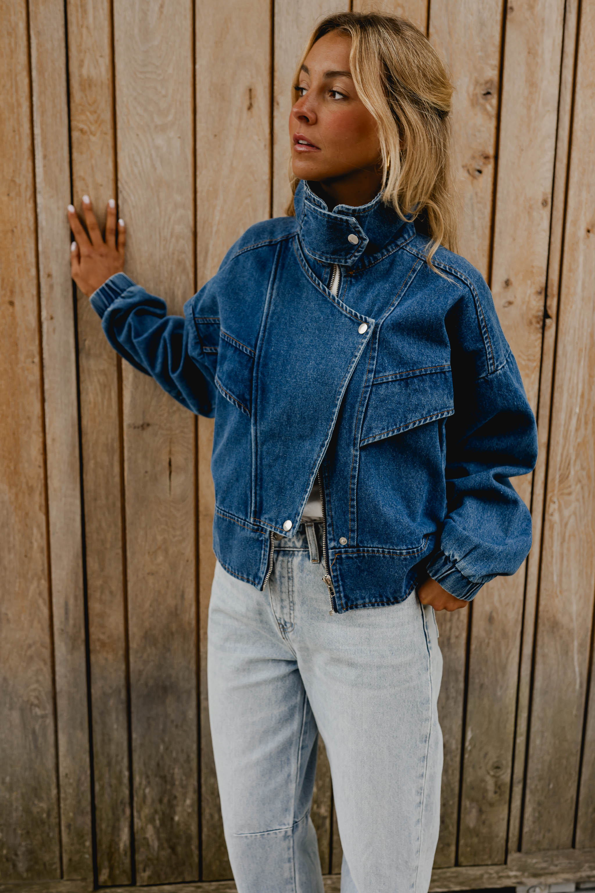 Blue Denim Justine Jacket