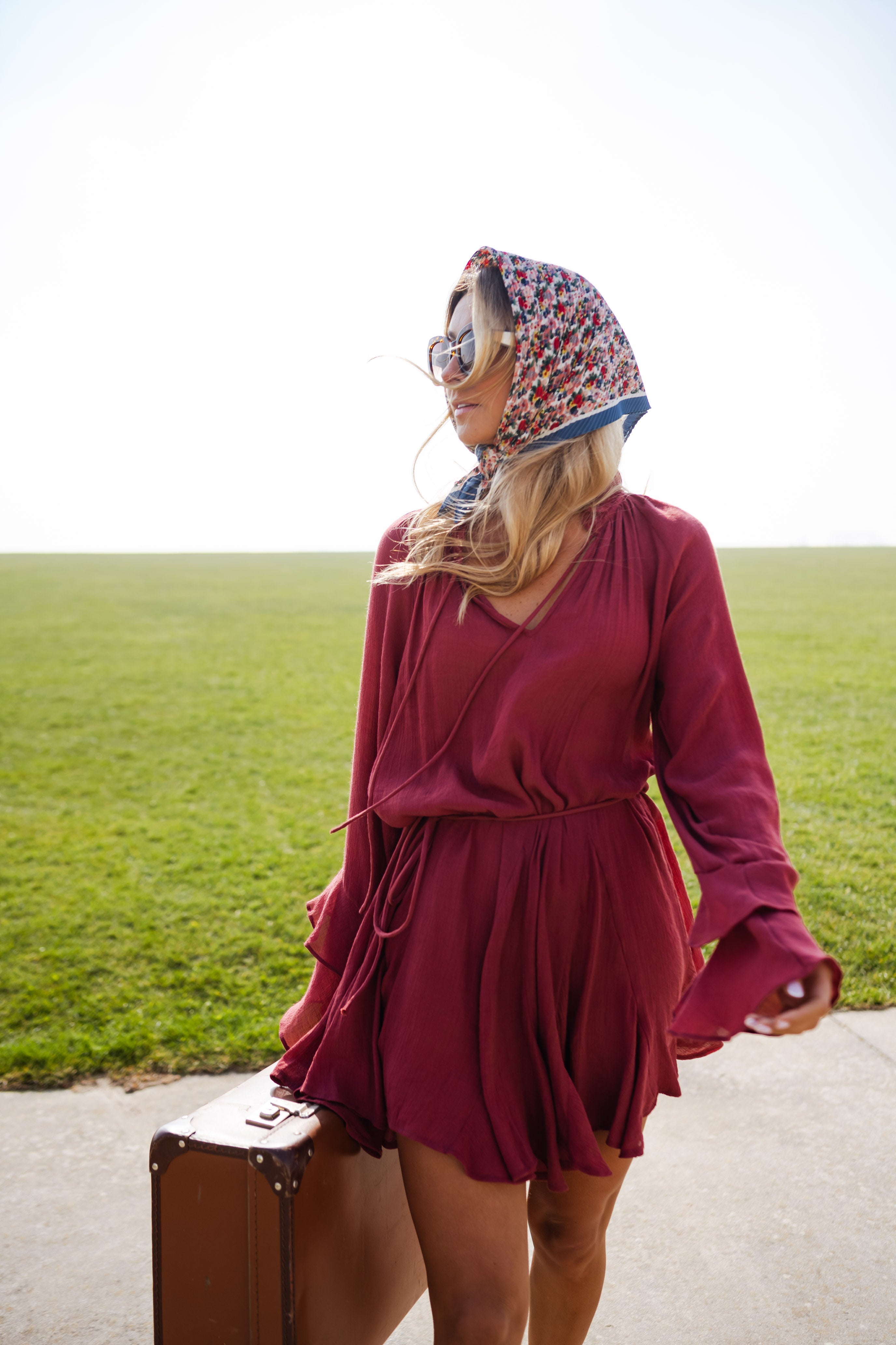 Brick Zora Dress