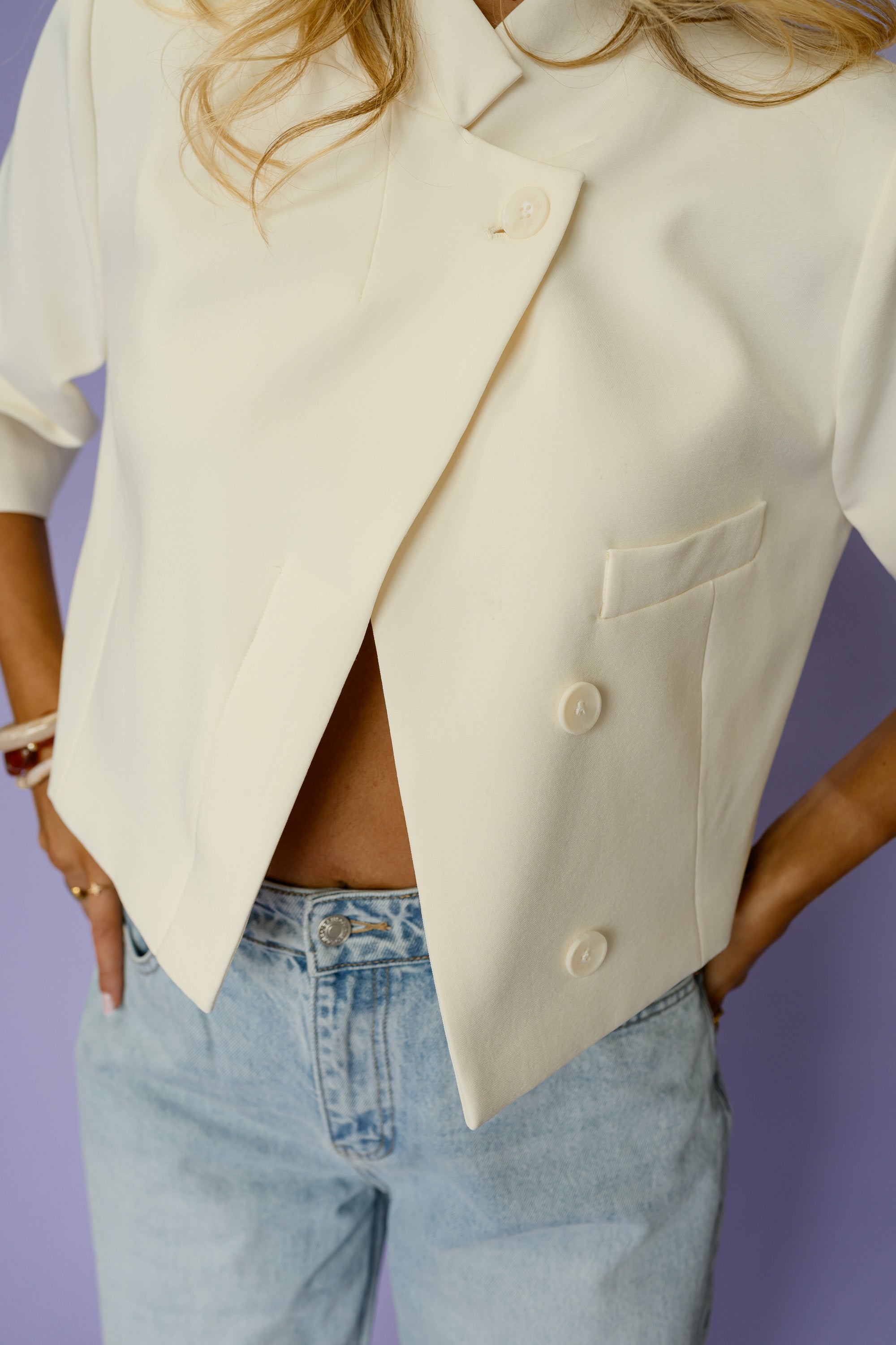 Ecru Sana Jacket