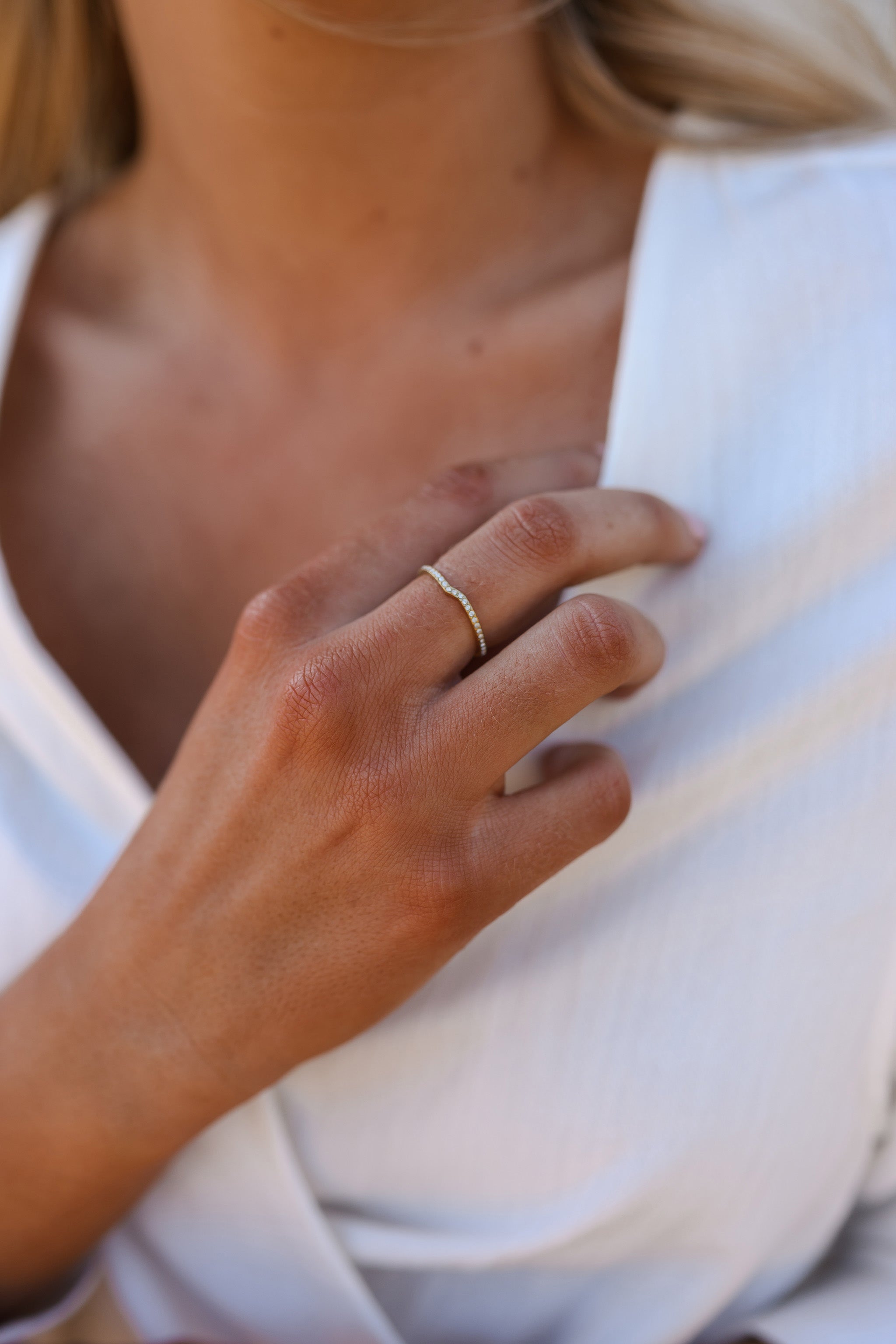 Golden Pava Ring