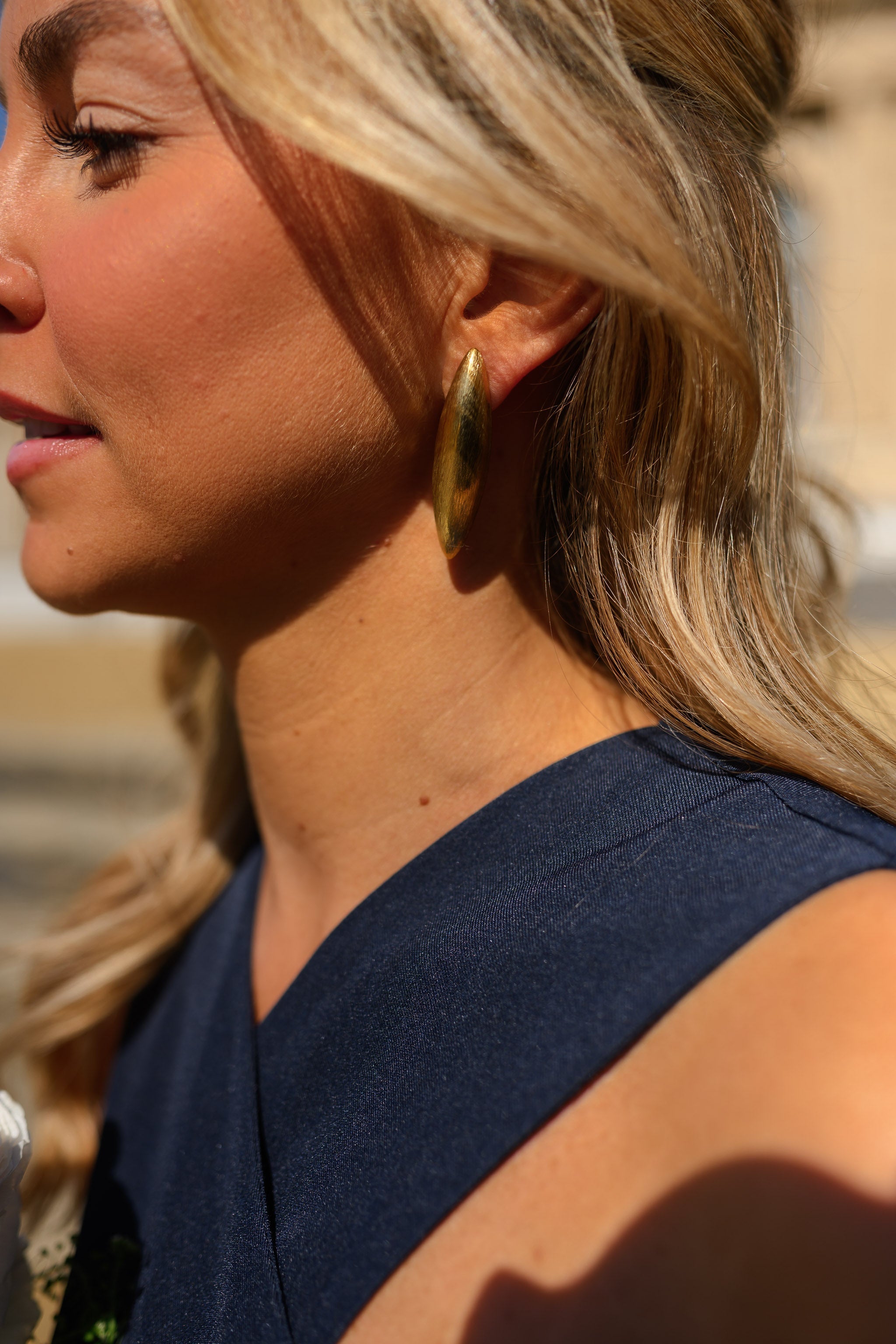 Golden Trady Earrings