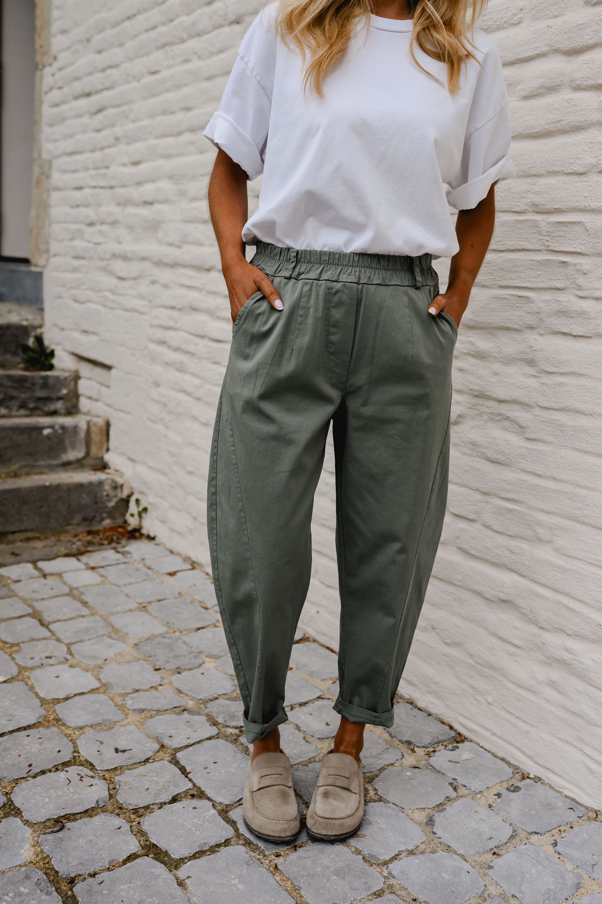 Khaki Edgard Pants