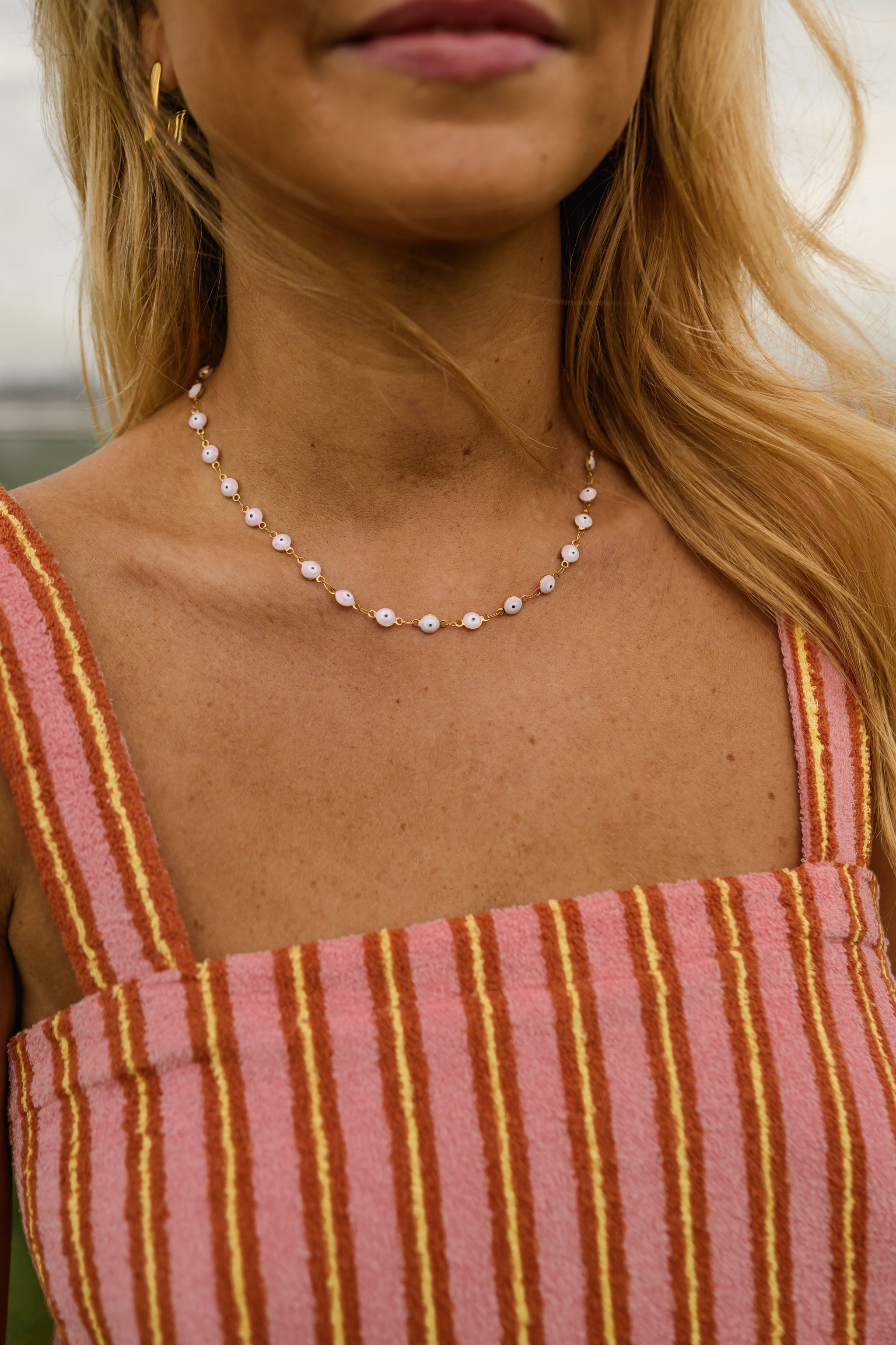Pink Sasou Necklace