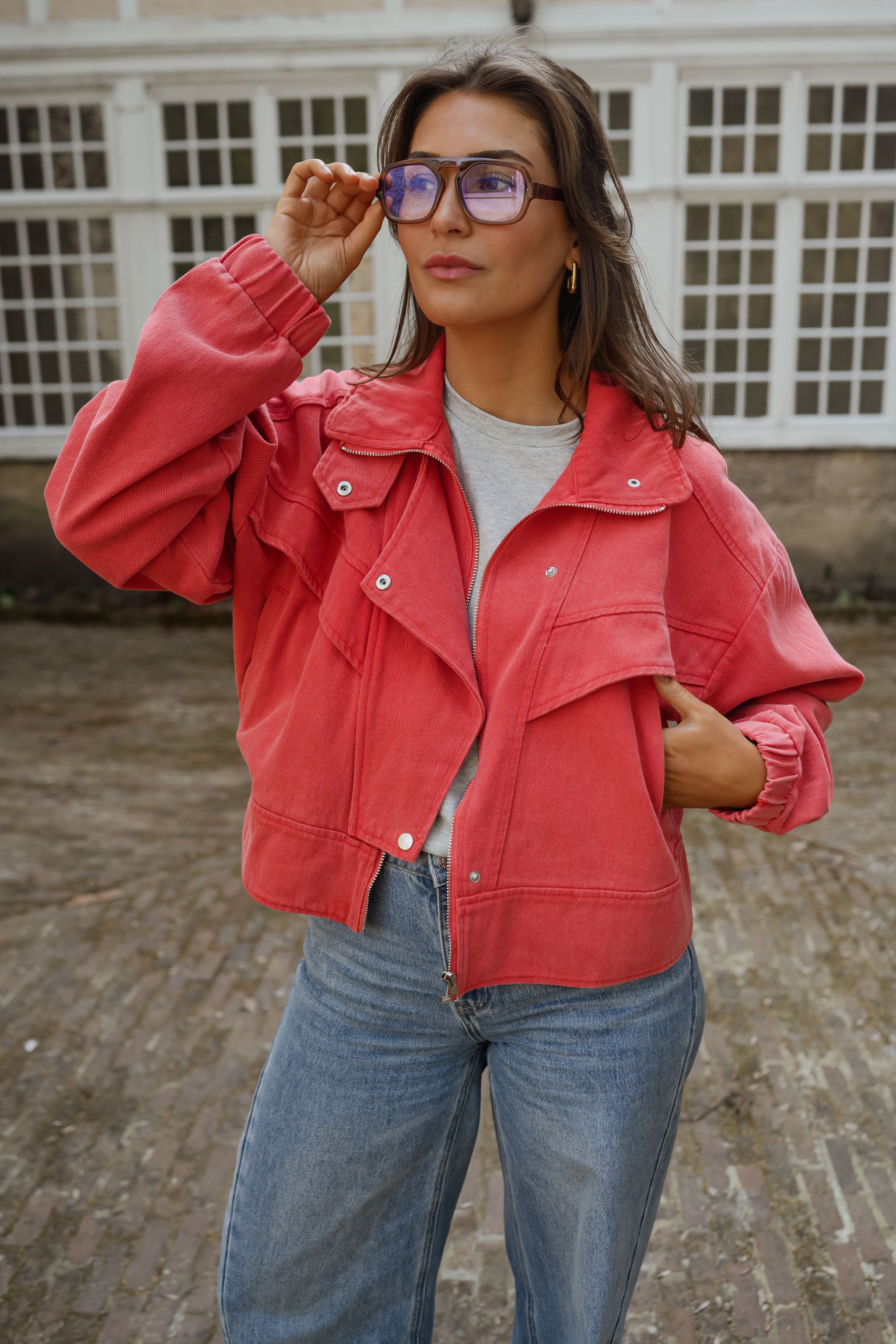 Red Justine Jacket