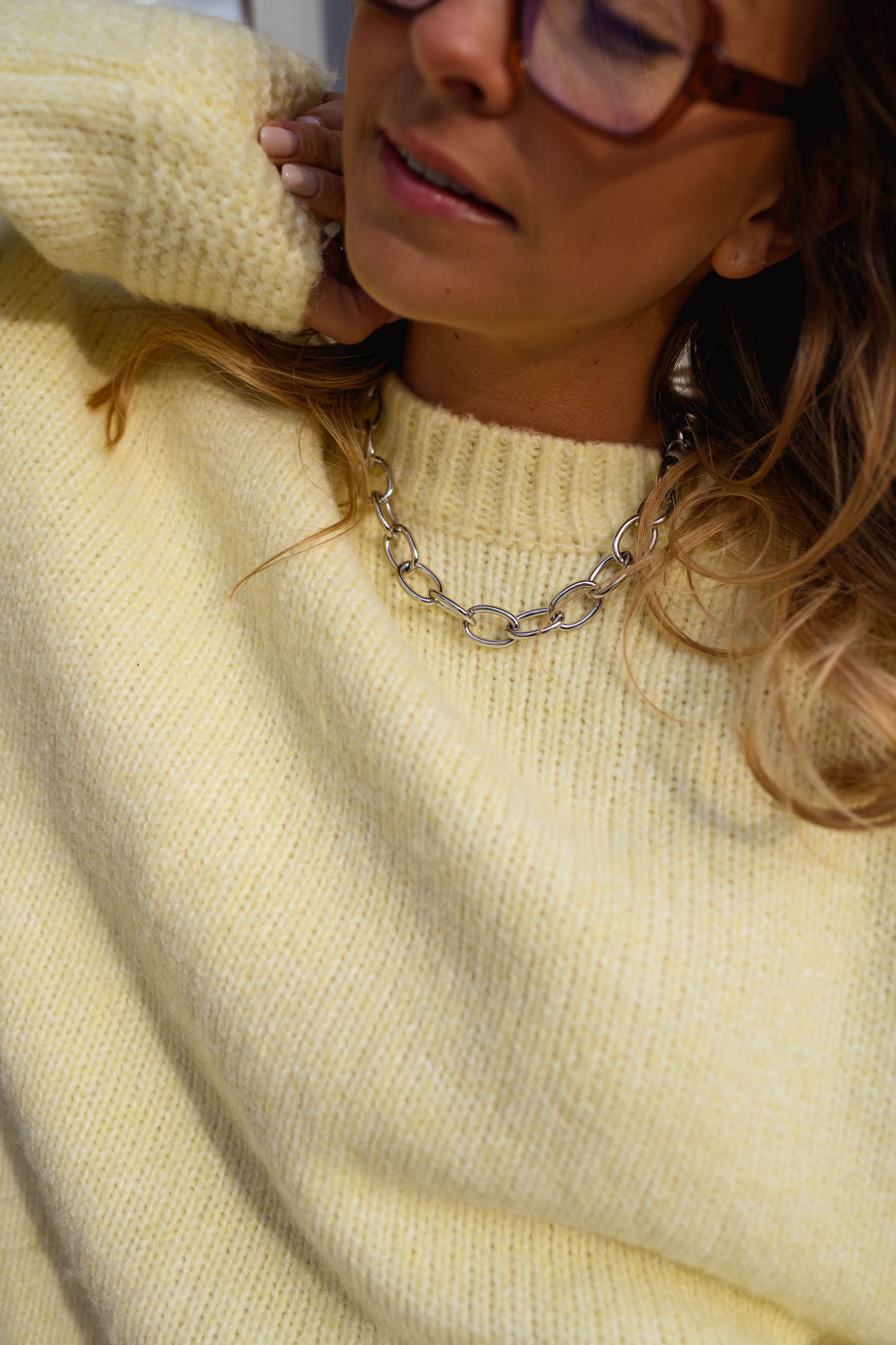 Silver Skye Necklace