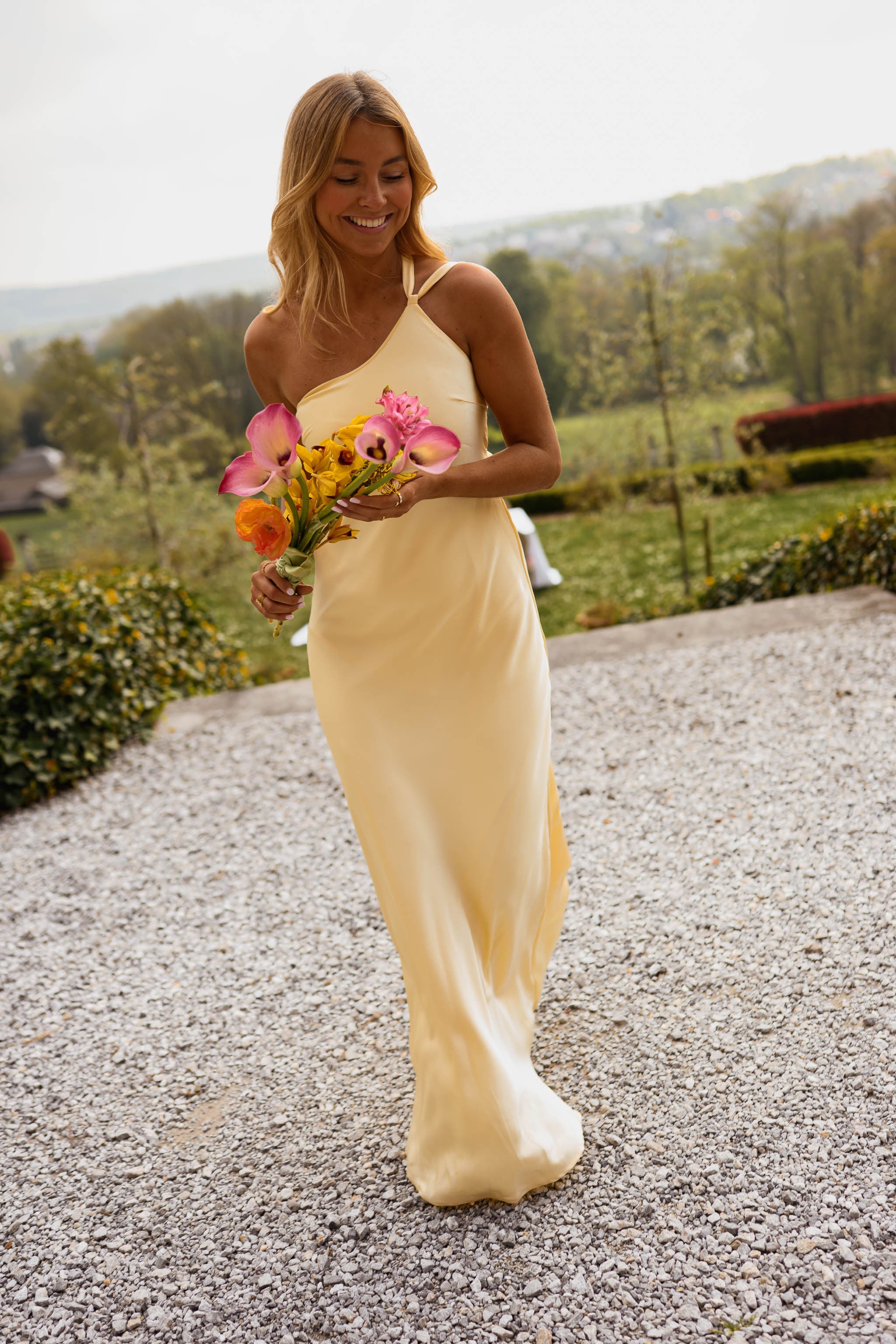Yellow Mira Dress