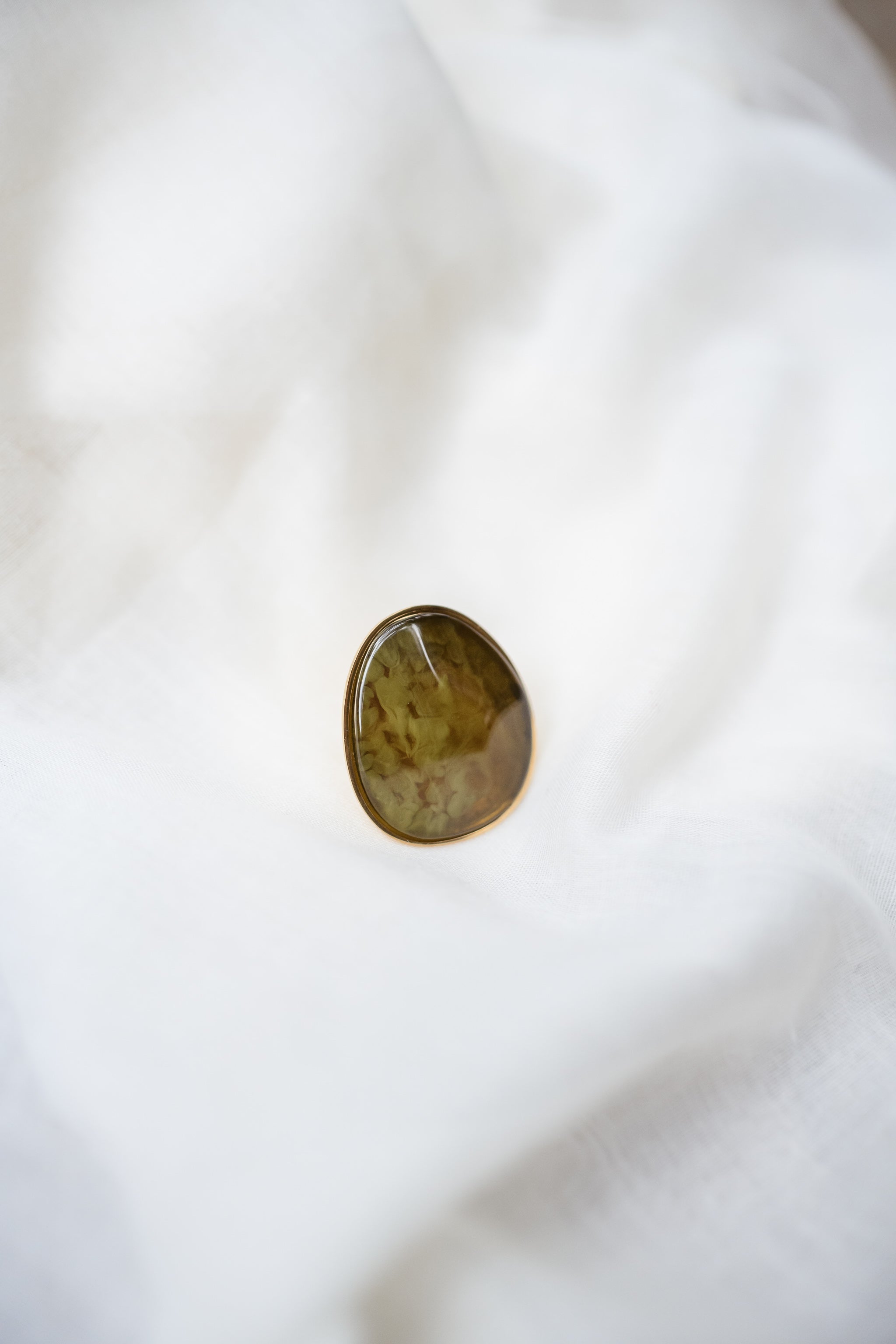 Khaki Alia Ring