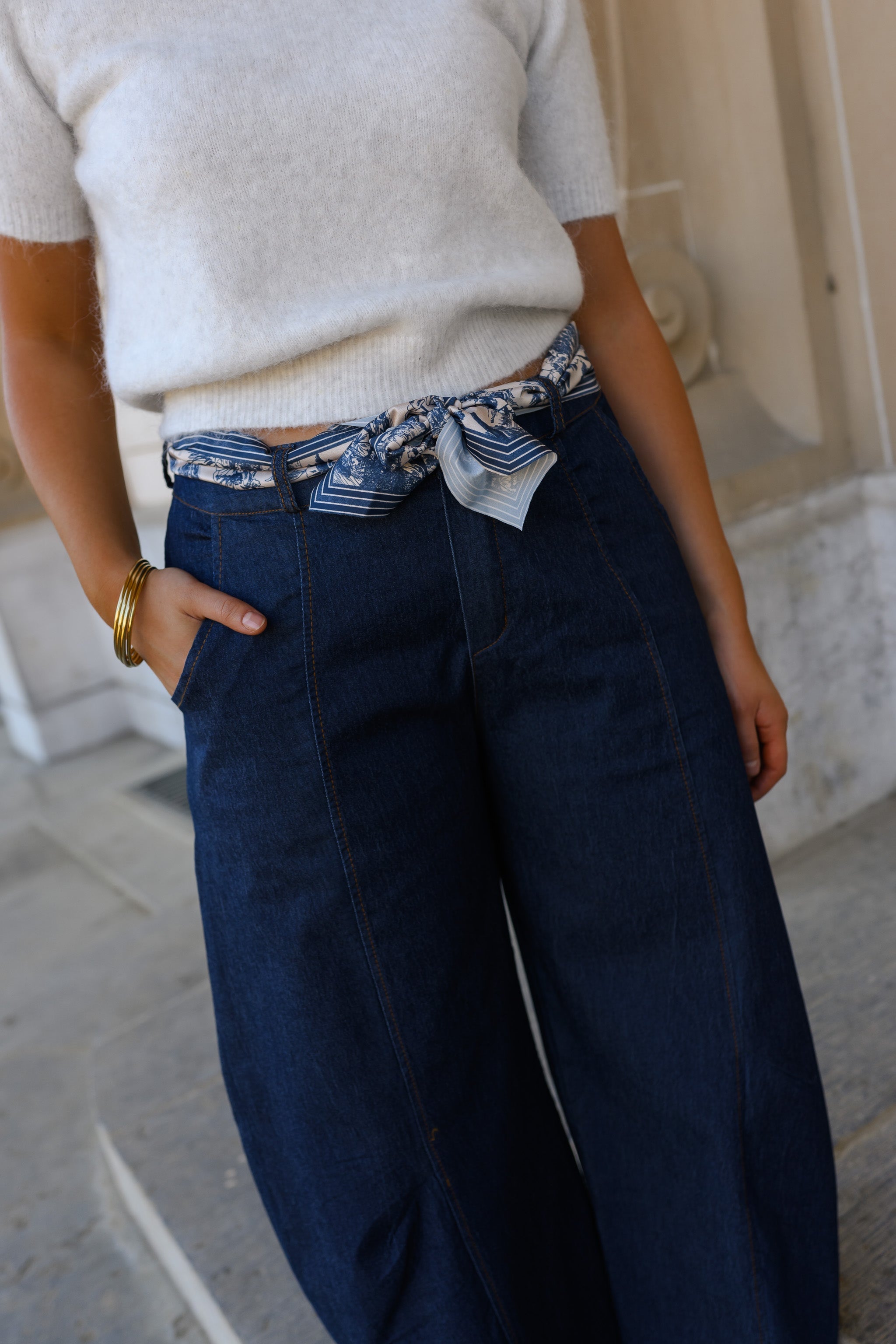 Blue Cesarine Jeans