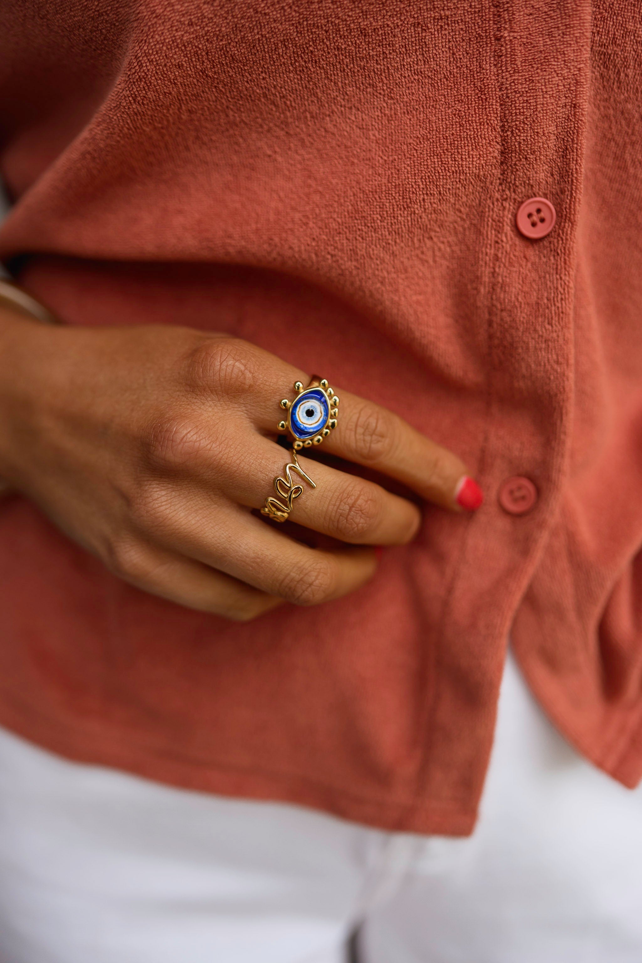 Golden Sabe Ring