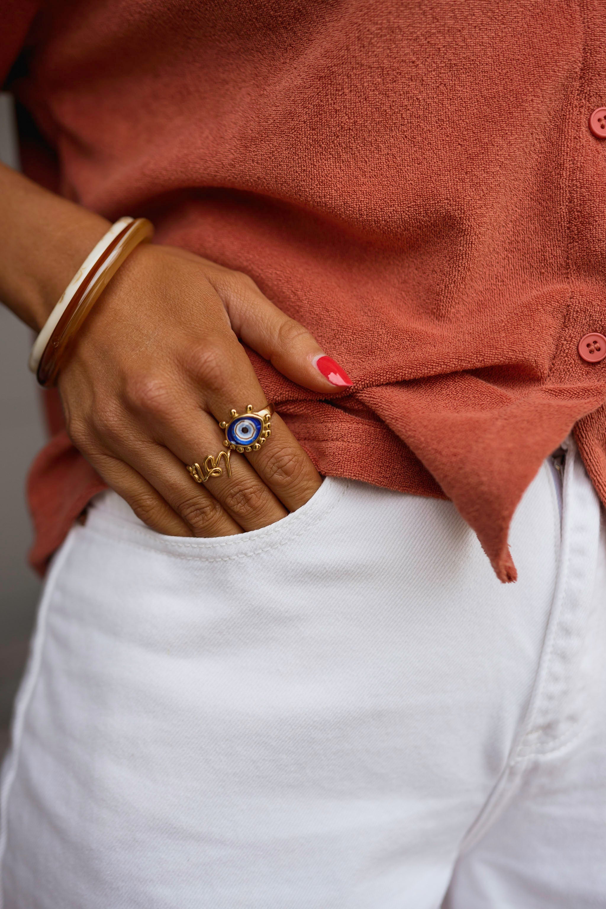 Golden Sabe Ring