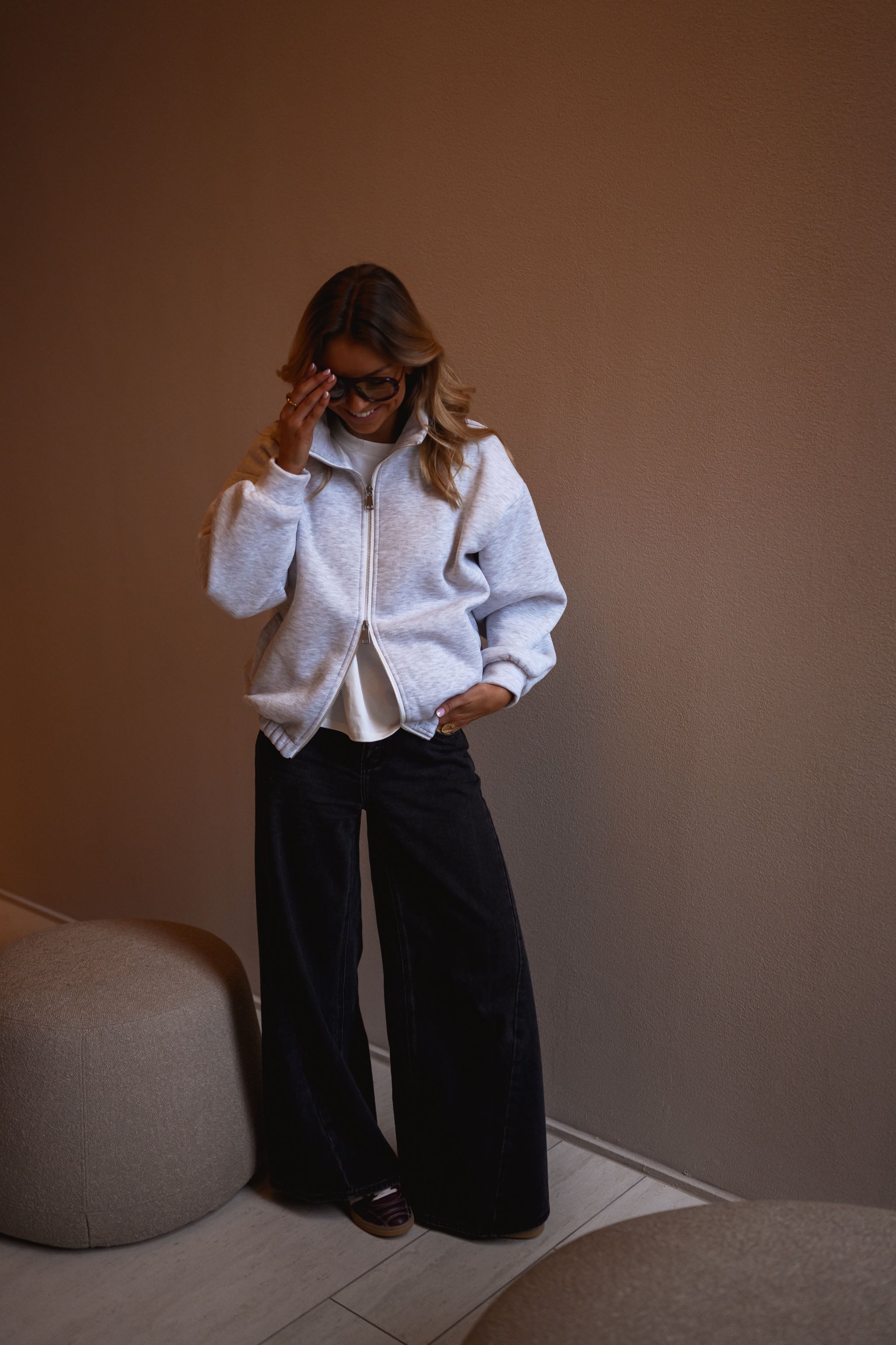 Grey Suzie Cardigan