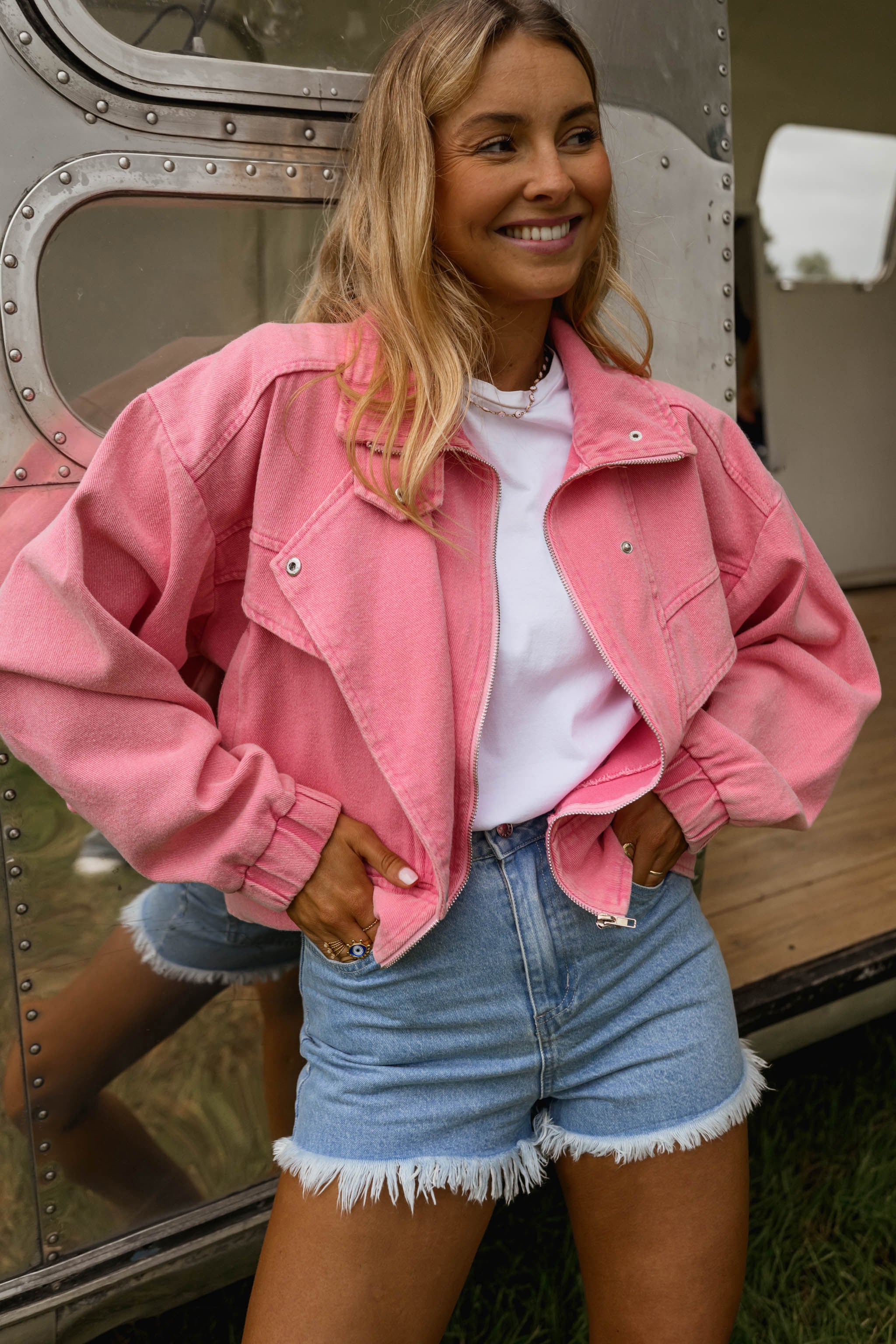 Pink Justine Jacket