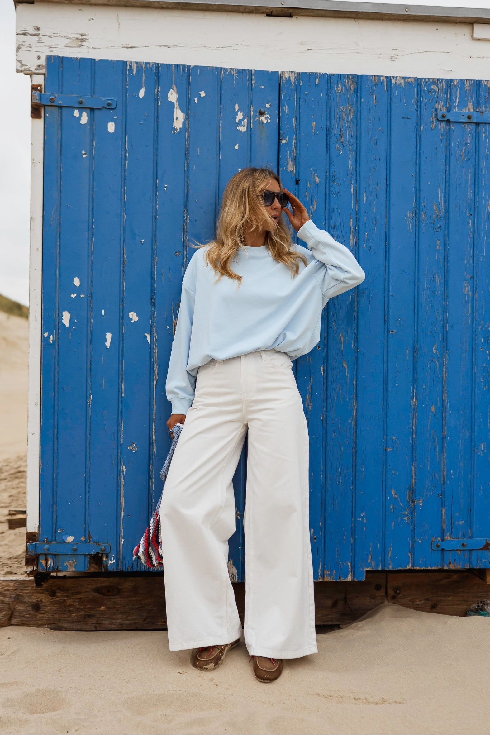 Sky Blue Roxana Sweater