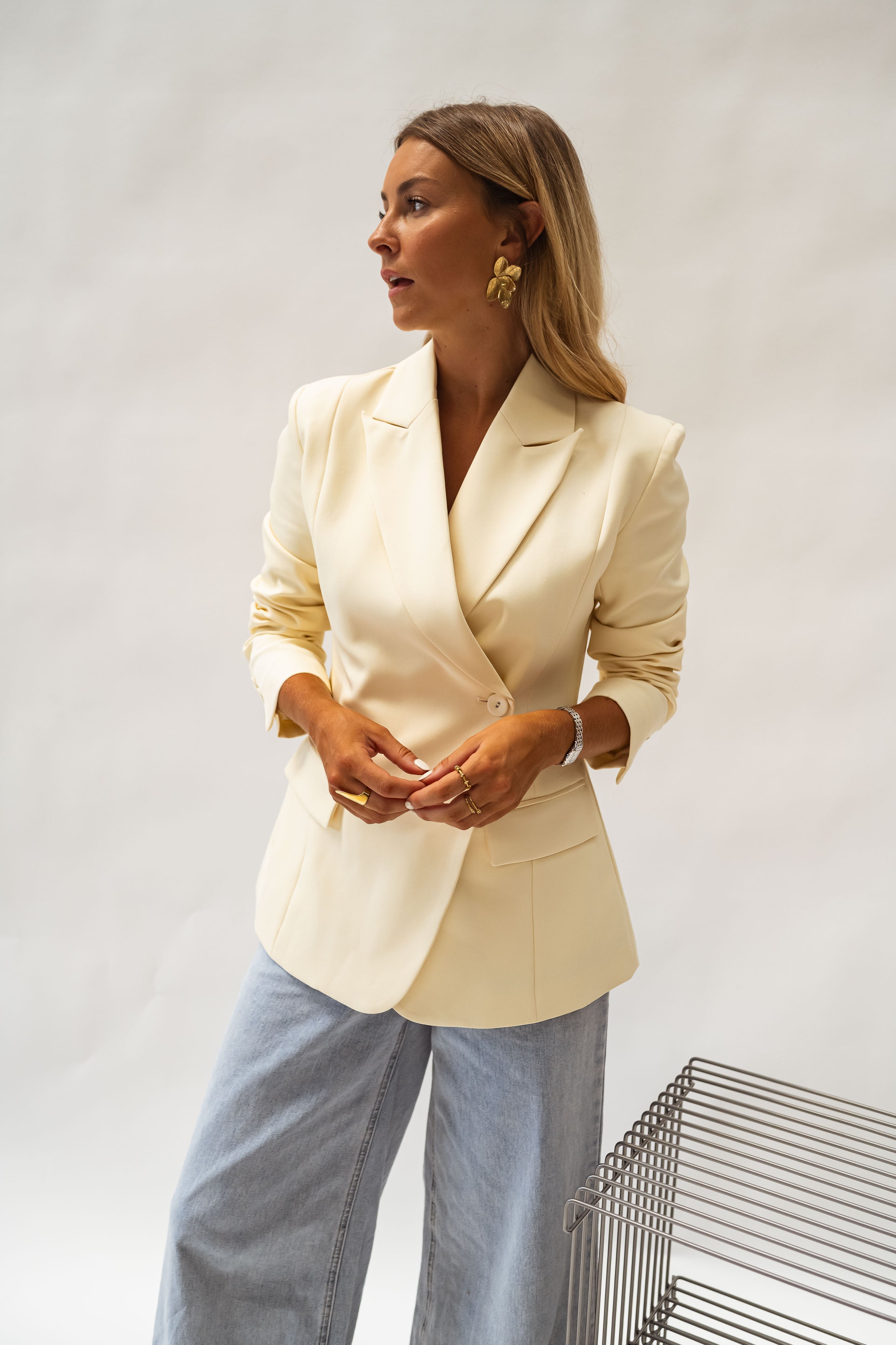 Yellow Maily Blazer