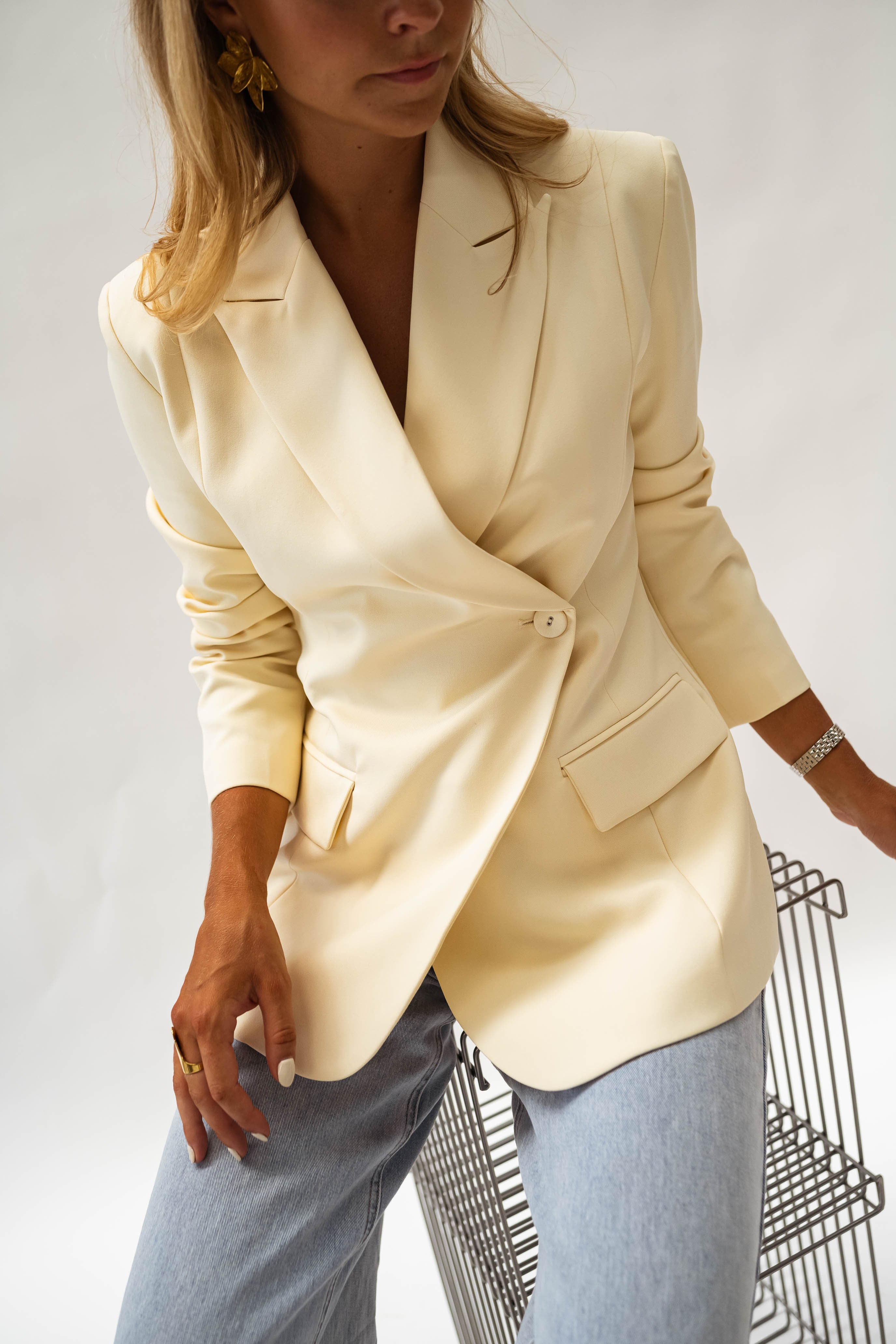 Yellow Maily Blazer